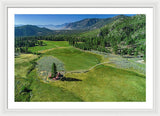 Horse Creek Ranch Aerial - Framed Print