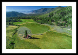 Horse Creek Ranch Aerial - Framed Print