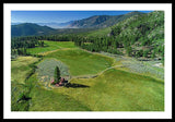 Horse Creek Ranch Aerial - Framed Print