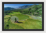 Horse Creek Ranch Aerial - Framed Print