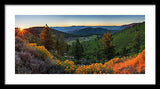 Horse Creek Ranch Sunrise - Framed Print