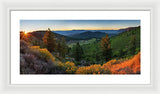Horse Creek Ranch Sunrise - Framed Print