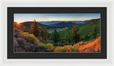 Horse Creek Ranch Sunrise - Framed Print