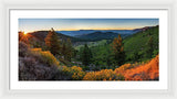 Horse Creek Ranch Sunrise - Framed Print