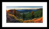 Horse Creek Ranch Sunrise - Framed Print