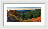 Horse Creek Ranch Sunrise - Framed Print