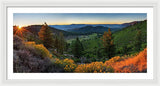 Horse Creek Ranch Sunrise - Framed Print