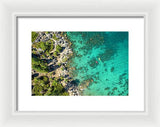Inspiration Point Lake Tahoe Paddlers - Framed Print