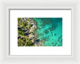 Inspiration Point Lake Tahoe Paddlers - Framed Print