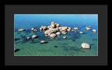 Lake Tahoe Ombre  - Framed Print