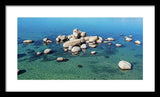 Lake Tahoe Ombre  - Framed Print