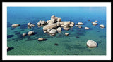 Lake Tahoe Ombre  - Framed Print