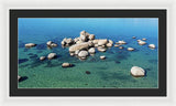 Lake Tahoe Ombre  - Framed Print