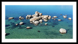 Lake Tahoe Ombre  - Framed Print