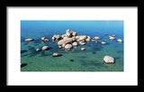 Lake Tahoe Ombre  - Framed Print