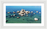 Lake Tahoe Ombre  - Framed Print