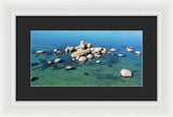 Lake Tahoe Ombre  - Framed Print