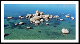 Lake Tahoe Ombre  - Framed Print