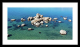 Lake Tahoe Ombre  - Framed Print