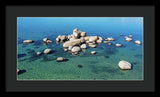 Lake Tahoe Ombre  - Framed Print
