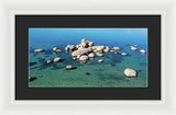 Lake Tahoe Ombre  - Framed Print