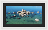 Lake Tahoe Ombre  - Framed Print