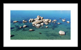 Lake Tahoe Ombre  - Framed Print