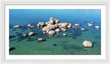 Lake Tahoe Ombre  - Framed Print