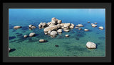 Lake Tahoe Ombre  - Framed Print