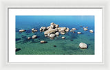 Lake Tahoe Ombre  - Framed Print