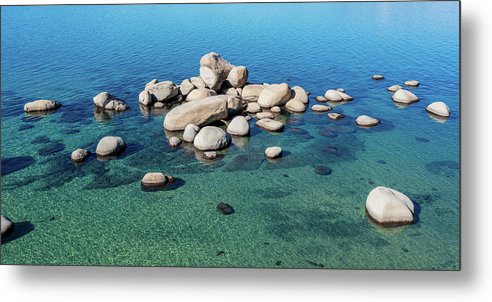 Lake Tahoe Ombre - Metal Print
