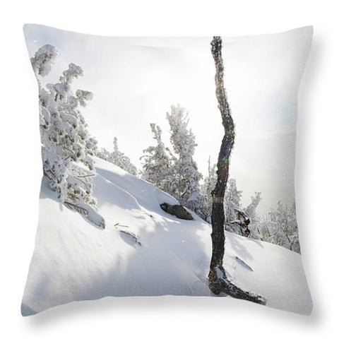 Lightning Tree By Brad Scott - Throw Pillow
