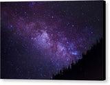 Milky Way Hill - Canvas Print-10.000" x 6.625"-Lake Tahoe Prints
