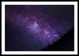 Milky Way Hill - Framed Print