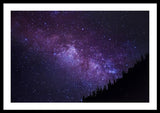 Milky Way Hill - Framed Print
