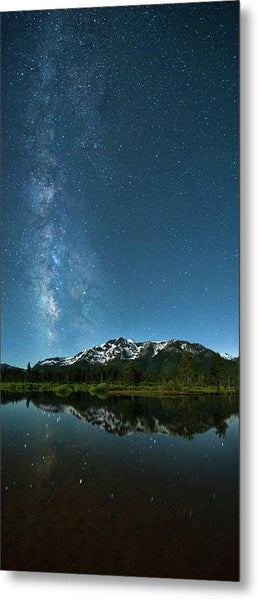 Milkyway Over Tallac By Brad Scott - Metal Print-Lake Tahoe Prints