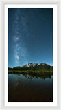 Milkyway Over Tallac By Brad Scott - Framed Print
