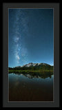 Milkyway Over Tallac By Brad Scott - Framed Print