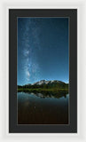 Milkyway Over Tallac By Brad Scott - Framed Print