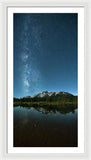 Milkyway Over Tallac By Brad Scott - Framed Print