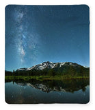 Milkyway Over Tallac By Brad Scott - Blanket