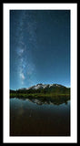Milkyway Over Tallac By Brad Scott - Framed Print