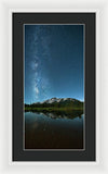 Milkyway Over Tallac By Brad Scott - Framed Print