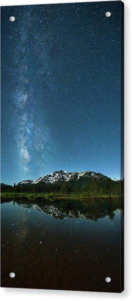 Milkyway Over Tallac By Brad Scott - Acrylic Print