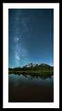 Milkyway Over Tallac By Brad Scott - Framed Print