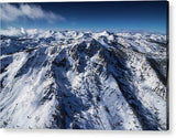 Mt Tallac Winter Aerial - Brad Scott - Acrylic Print