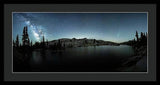 Neowise Comet over Desolation Wilderness by Brad Scott - Framed Print