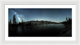 Neowise Comet over Desolation Wilderness by Brad Scott - Framed Print