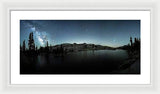 Neowise Comet over Desolation Wilderness by Brad Scott - Framed Print