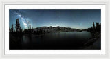 Neowise Comet over Desolation Wilderness by Brad Scott - Framed Print